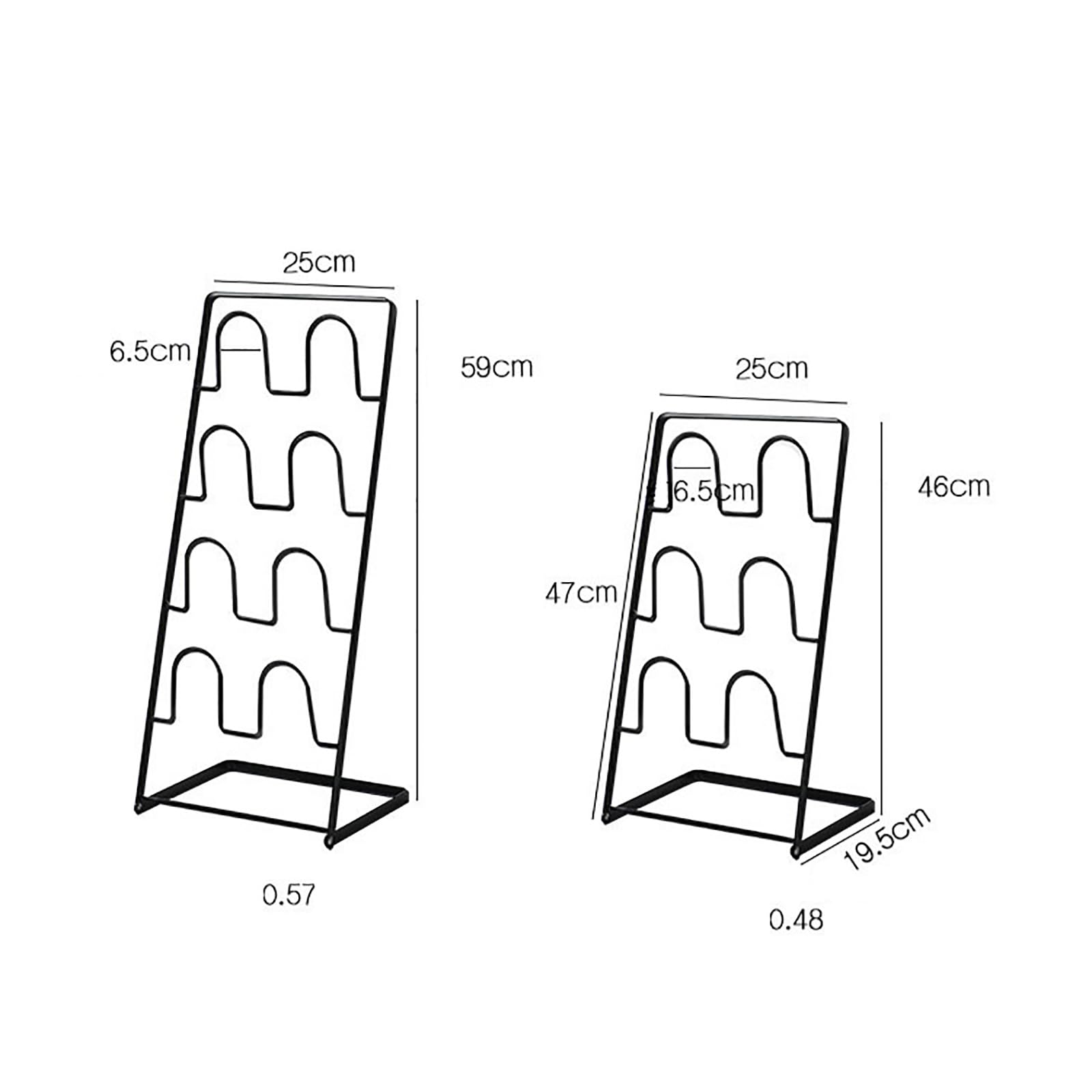 Amazon｜スリッパラック 高さ59cm 折りたたみ式 4～8足収納